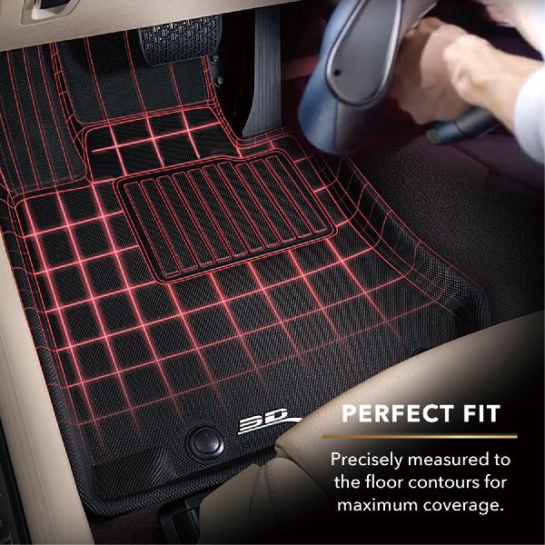 2023-2024 Toyota Prius Floor Mat Set - Front (3D MAXpider)
