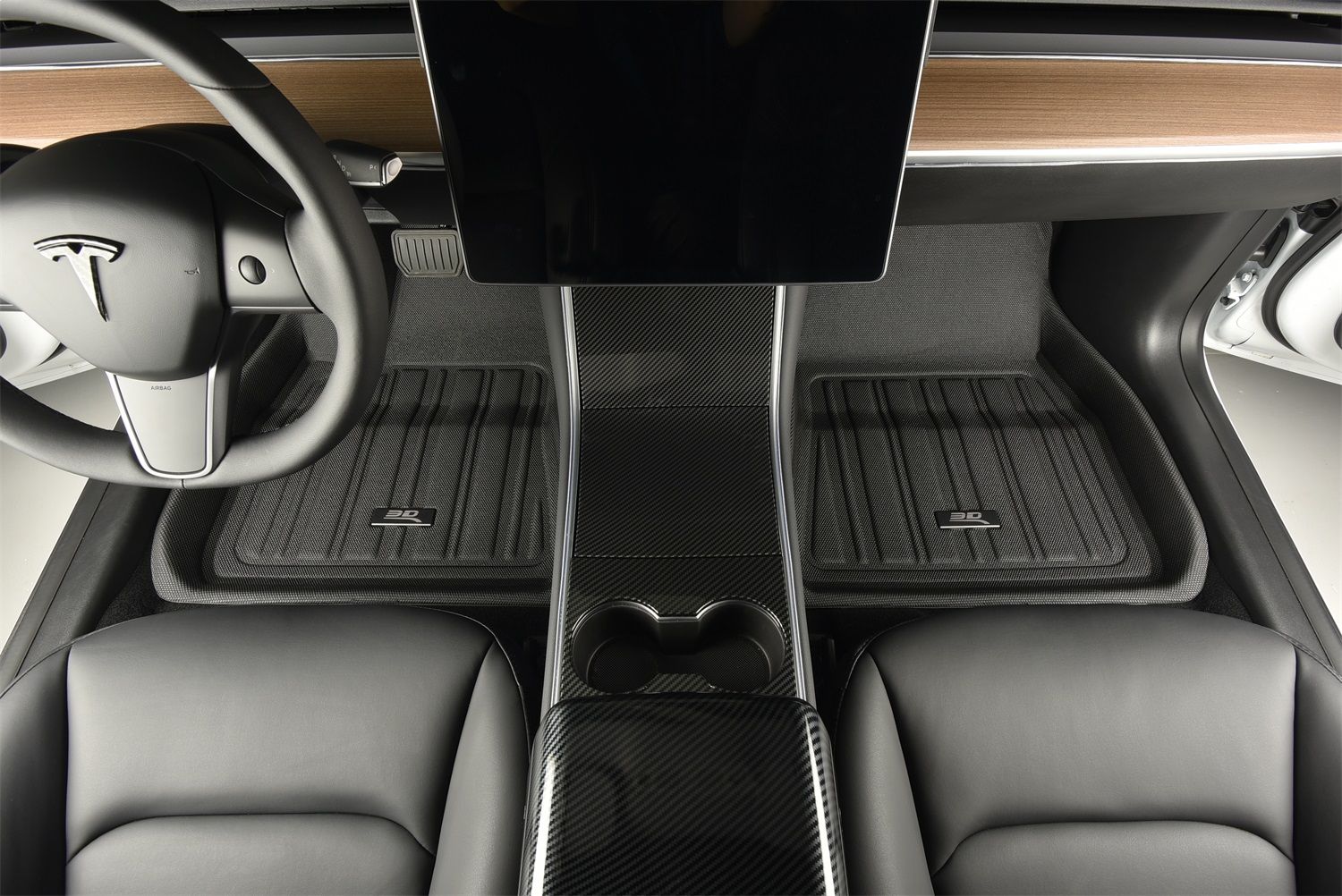 2023, 2022, 2021, 2020 Tesla 3 Floor Mat Set