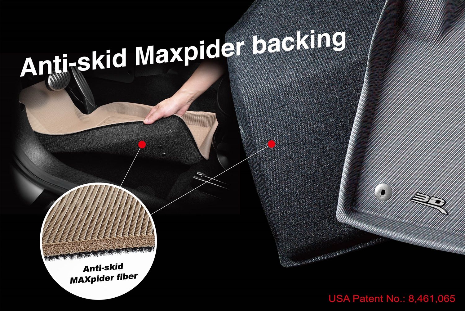 2021, 2020, 2019, 2018, 2017, 2016 Mazda CX-9 Floor Mat Set
