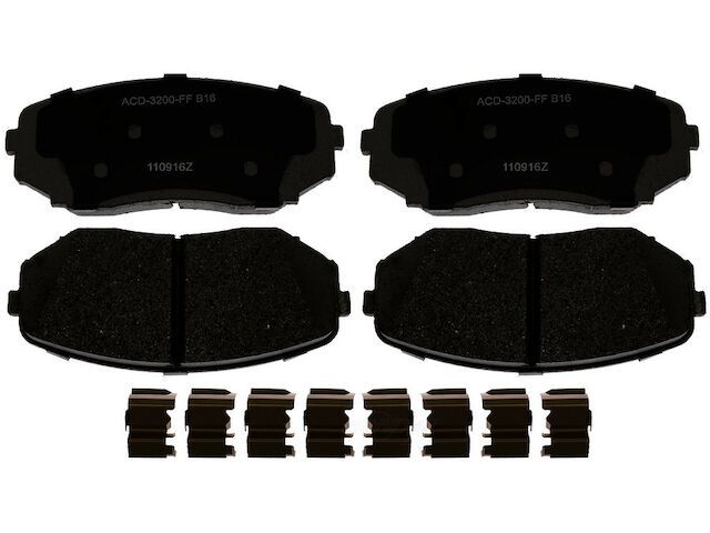 2010 Lincoln MKX Disc Brake Pad Set - Front (ACDelco)