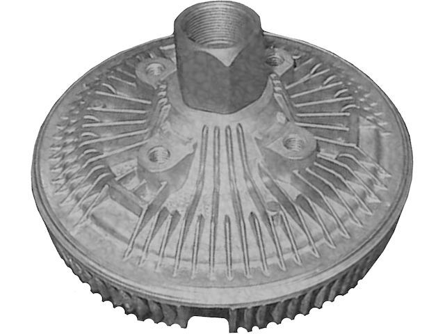 1997-2000 GMC C3500HD Engine Cooling Fan Clutch (ACDelco)
