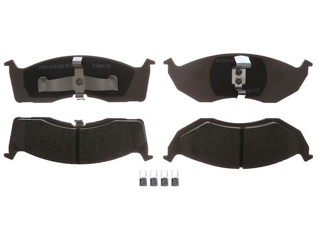 1996-2000 Dodge Caravan Disc Brake Pad Set - Front (ACDelco)
