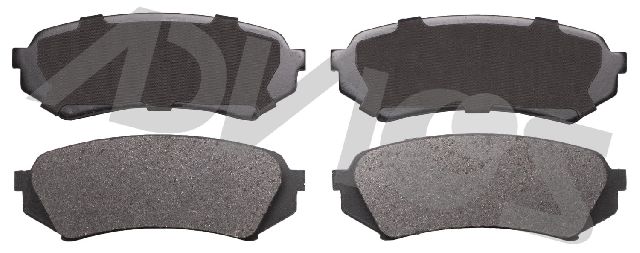 2000-2007 Toyota Land Cruiser Disc Brake Pad Set - Rear (Advics)