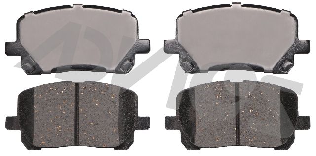 2003-2008 Pontiac Vibe Disc Brake Pad Set - Front (Advics)