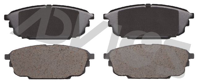 2001-2003 Mazda Protege Disc Brake Pad Set - Rear (Advics)