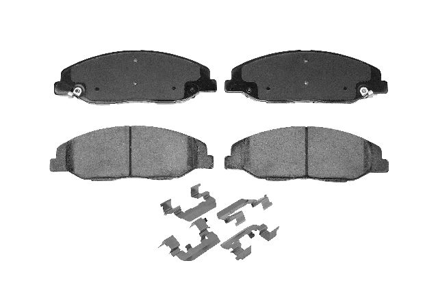 2009-2011 Cadillac STS Disc Brake Pad Set - Front (Advics)