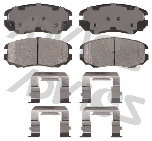 2010-2017 Chevrolet Equinox Disc Brake Pad Set - Front (Advics)