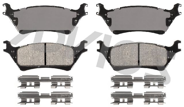 2012-2020 Ford F-150 Disc Brake Pad Set - Rear (Advics)