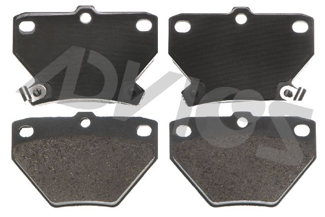 2003-2006 Pontiac Vibe Disc Brake Pad Set - Rear (Advics)