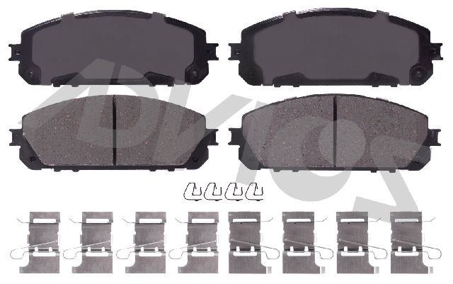 2014-2023 Jeep Cherokee Disc Brake Pad Set - Front (Advics)