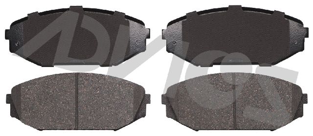 1999-2004 Honda Odyssey Disc Brake Pad Set - Front (Advics)