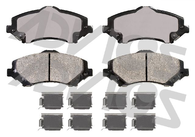 2007-2012 Dodge Nitro Disc Brake Pad Set - Front (Advics)