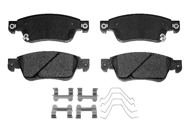 2008-2013 INFINITI G37 Disc Brake Pad Set - Front (Advics)