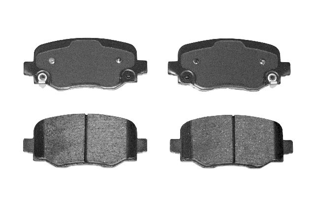 2016-2020 Fiat 500X Disc Brake Pad Set - Rear (Advics)