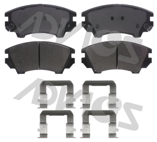 2011-2017 Chevrolet Caprice Disc Brake Pad Set - Front (Advics)