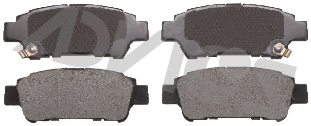 2004-2010 Toyota Sienna Disc Brake Pad Set - Rear (Advics)