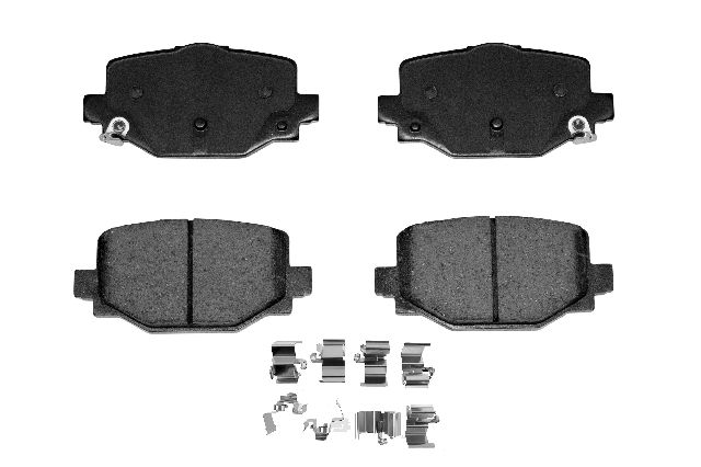 2019-2023 INFINITI QX50 Disc Brake Pad Set - Rear (Advics)