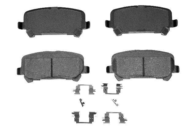 2015-2020 GMC Canyon Disc Brake Pad Set - Rear (Advics)