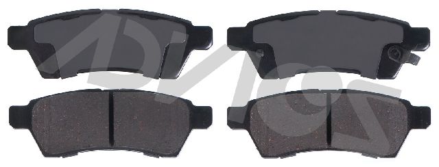 2009-2012 Suzuki Equator Disc Brake Pad Set - Rear (Advics)