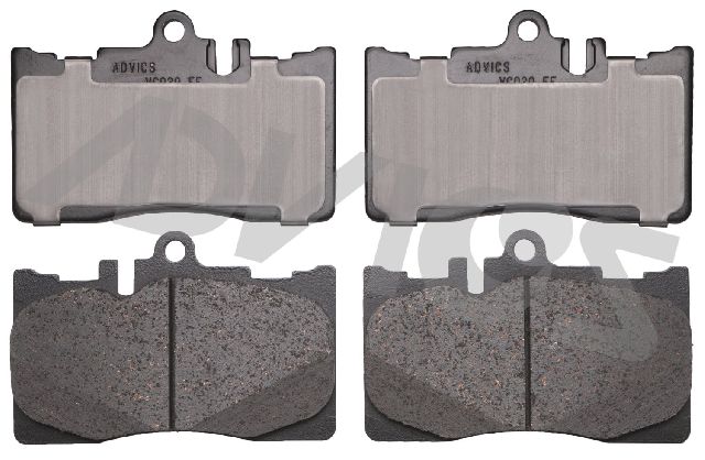 2001-2006 Lexus LS430 Disc Brake Pad Set - Front (Advics)
