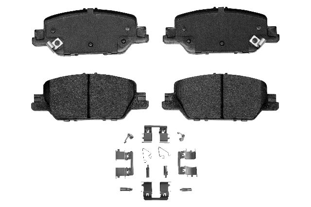 2017-2025 Honda CR-V Disc Brake Pad Set - Rear (Advics)