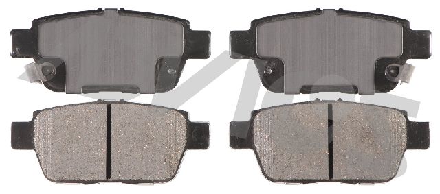 2006-2014 Honda Ridgeline Disc Brake Pad Set - Rear (Advics)