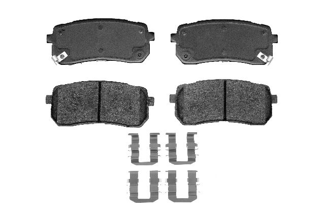2007-2012 Hyundai Veracruz Disc Brake Pad Set - Rear (Advics)