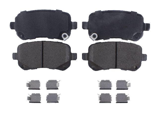 2008-2012 Chrysler Town &amp; Country Disc Brake Pad Set - Rear (Advics)