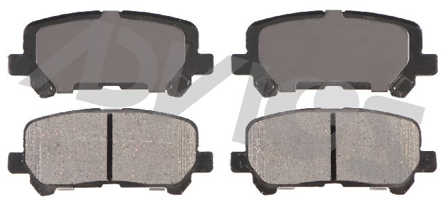 2011-2017 Honda Odyssey Disc Brake Pad Set - Rear (Advics)