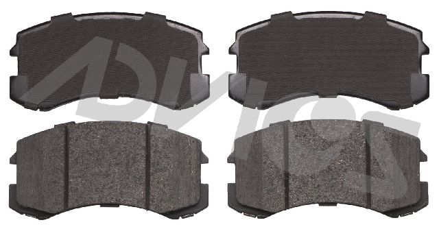 2002-2007 Mitsubishi Lancer Disc Brake Pad Set - Front (Advics)
