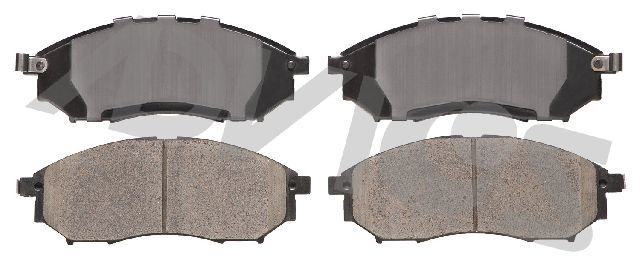 2008-2012 INFINITI EX35 Disc Brake Pad Set - Front (Advics)