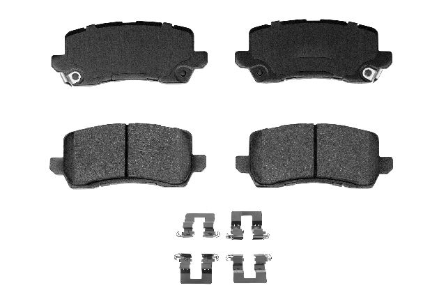 2017-2020 Acura MDX Disc Brake Pad Set - Rear (Advics)