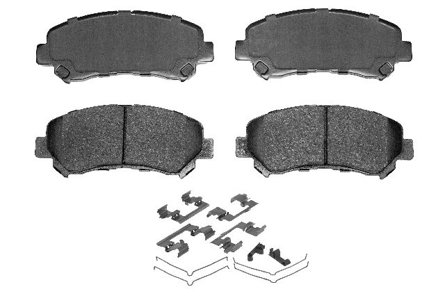 2014-2017 Nissan Juke Disc Brake Pad Set - Front (Advics)
