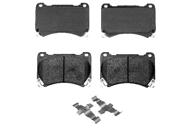 2011 Hyundai Equus Disc Brake Pad Set - Front (Advics)