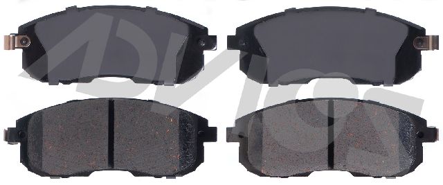 2009-2014 Nissan Cube Disc Brake Pad Set - Front (Advics)