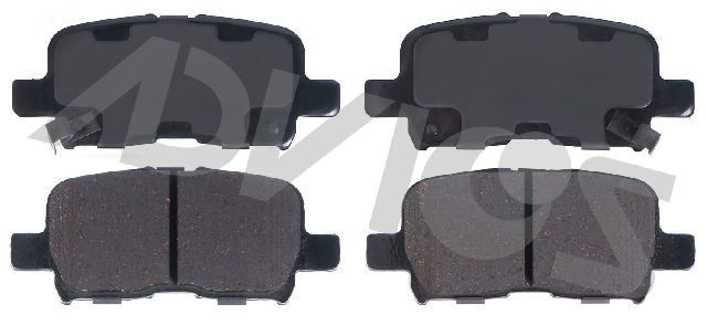 2002-2004 Honda Odyssey Disc Brake Pad Set - Rear (Advics)