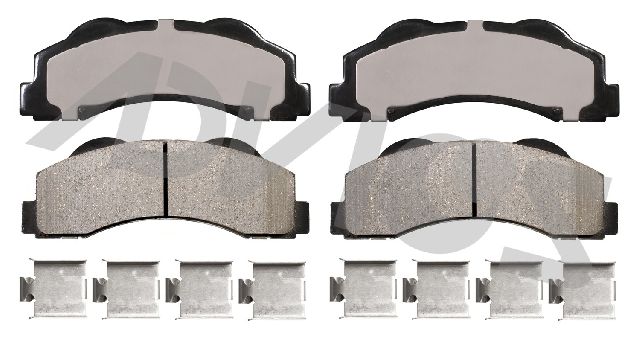 2011-2021 Lincoln Navigator Disc Brake Pad Set - Front (Advics)