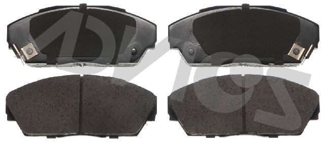 1990-1993 Honda Civic Disc Brake Pad Set - Front (Advics)