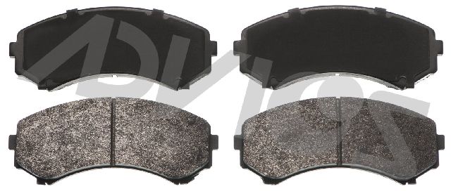 1992-1993 Mazda MPV Disc Brake Pad Set - Front (Advics)