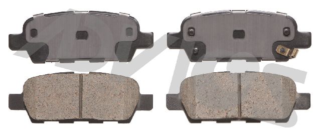 2014-2017 Nissan Juke Disc Brake Pad Set - Rear (Advics)