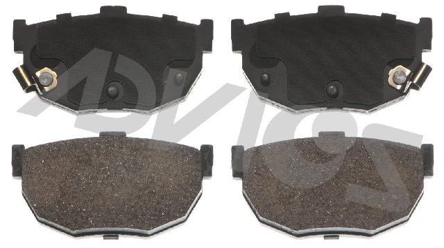 1994-1996 Hyundai Elantra Disc Brake Pad Set - Rear (Advics)