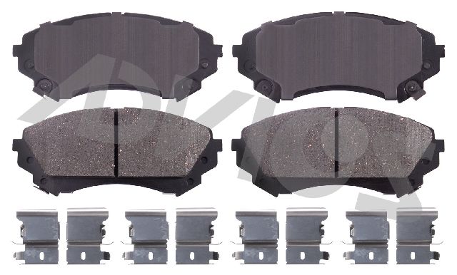 2008-2014 Cadillac CTS Disc Brake Pad Set - Front (Advics)