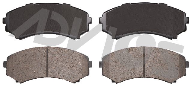 2002-2004 Isuzu Axiom Disc Brake Pad Set - Front (Advics)