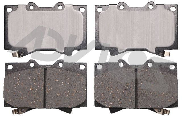 1998-2007 Toyota Land Cruiser Disc Brake Pad Set - Front (Advics)