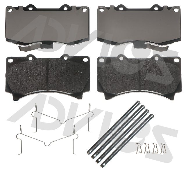 2009-2010 Hummer H3T Disc Brake Pad Set - Front (Advics)