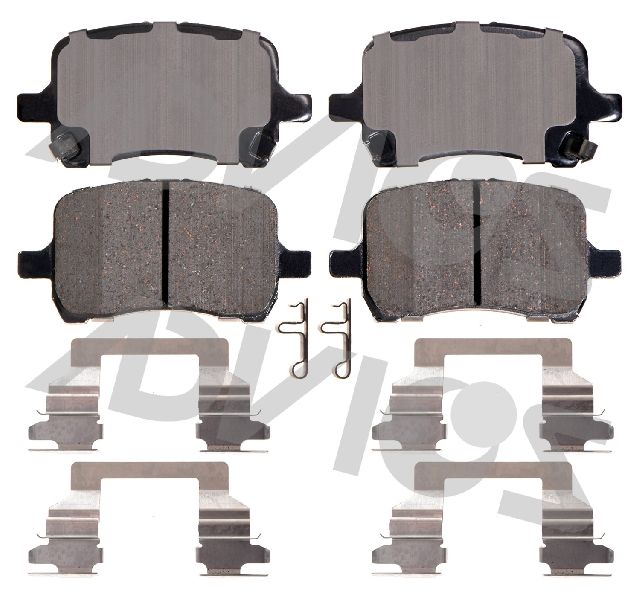 2008-2009 Pontiac G5 Disc Brake Pad Set - Front (Advics)