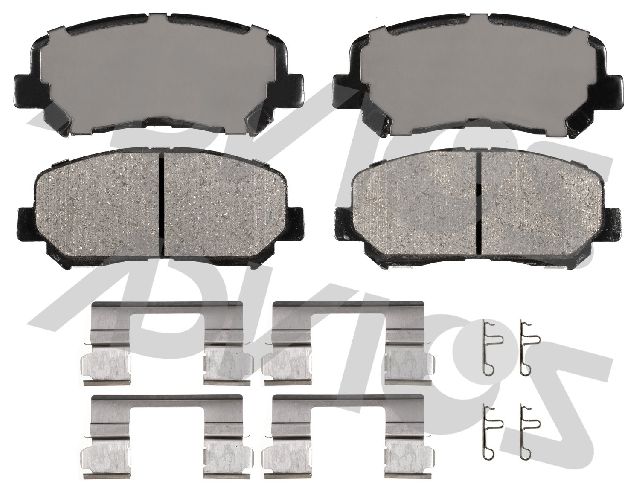 2013-2016 Dodge Dart Disc Brake Pad Set - Front (Advics)