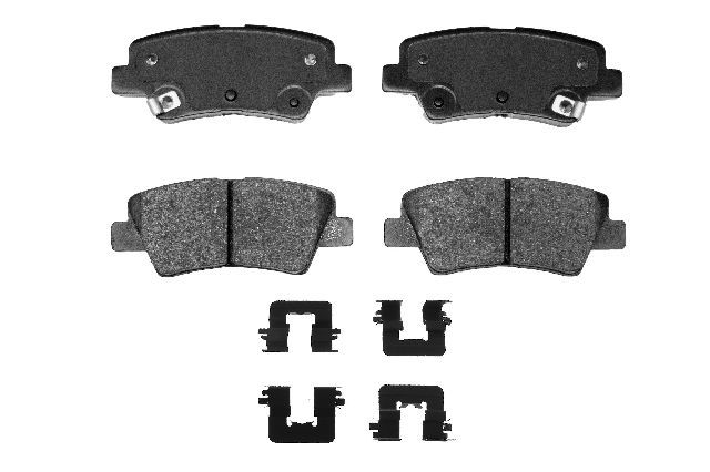 2012-2021 Hyundai Veloster Disc Brake Pad Set - Rear (Advics)