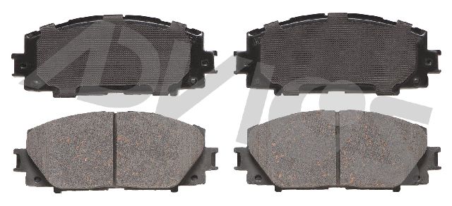 2007-2018 Toyota Yaris Disc Brake Pad Set - Front (Advics)