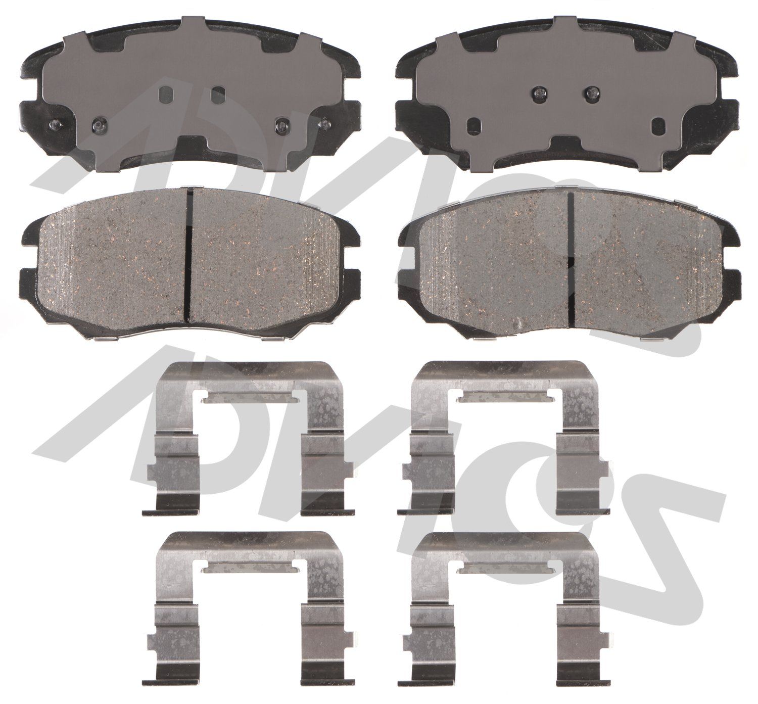 2017, 2016, 2015, 2014, 2013, 2012, 2011, 2010 Chevrolet Equinox Disc Brake Pad Set